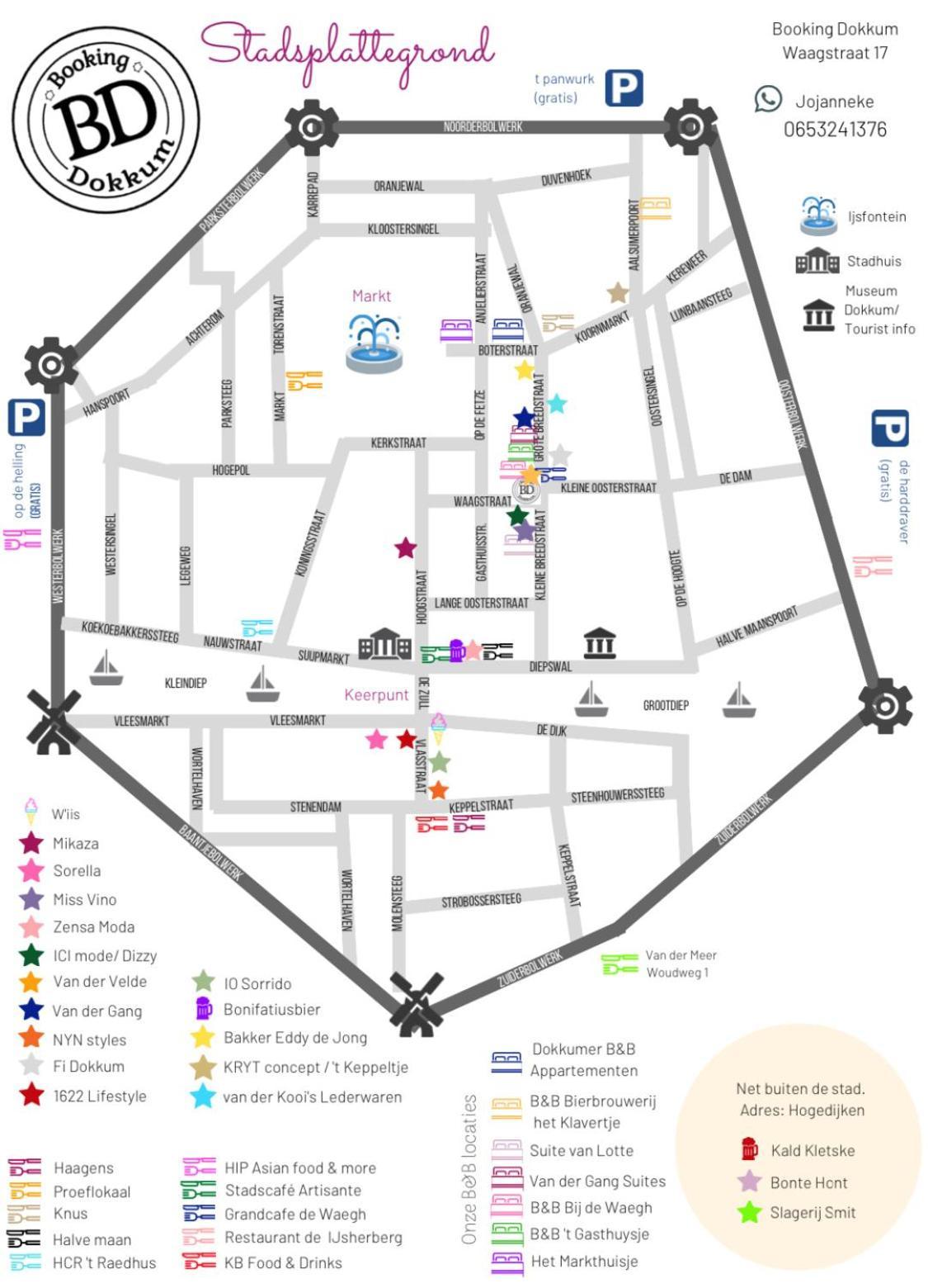 B&B 'T Gasthuysje Dokkum Εξωτερικό φωτογραφία